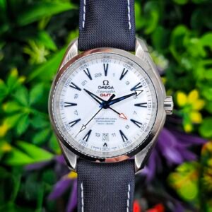 Omega aqua terra seamaster good planet GMT 231.92.43.22.04.001 White 43mm Titanium