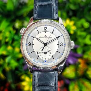 Jaeger LeCoultre JLC Master Geographic Q1428530 White 39mm Stainless Steel Full Set