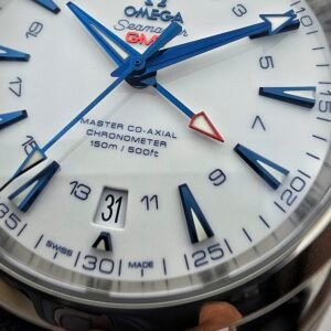 Omega aqua terra seamaster good planet GMT 231.92.43.22.04.001 White 43mm Titanium Limited Edition - Image 2