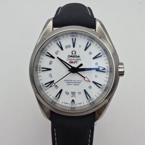 Omega aqua terra seamaster good planet GMT 231.92.43.22.04.001 White 43mm Titanium Limited Edition - Image 3