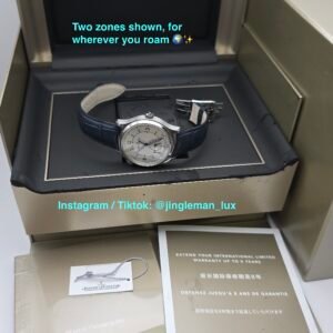 Jaeger LeCoultre JLC Master Geographic Q1428530 White 39mm Stainless Steel - Image 9