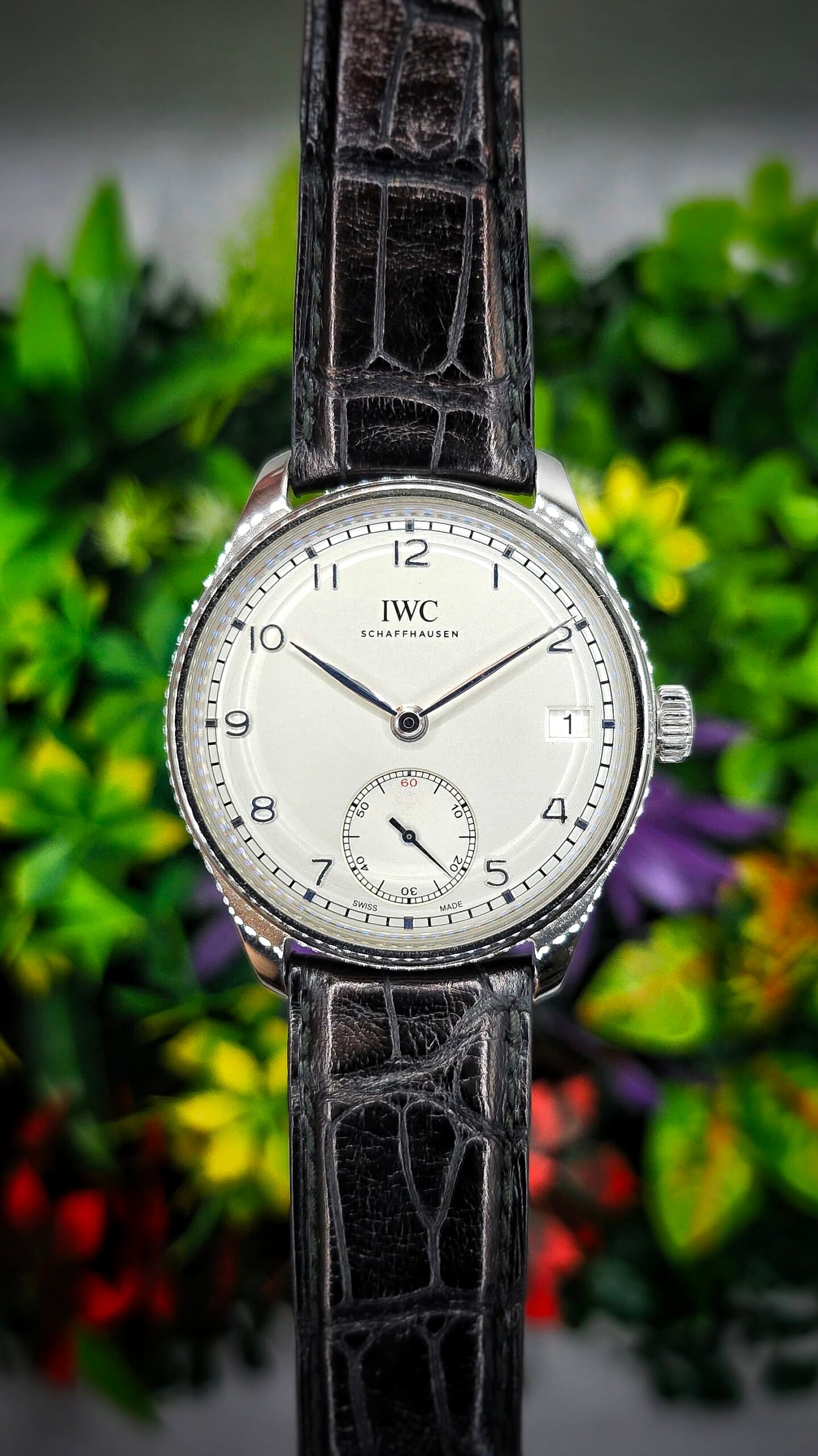 IWC Portugieser Eight Days IW510203 White 43mm Stainless Steel In Warranty - Image 1
