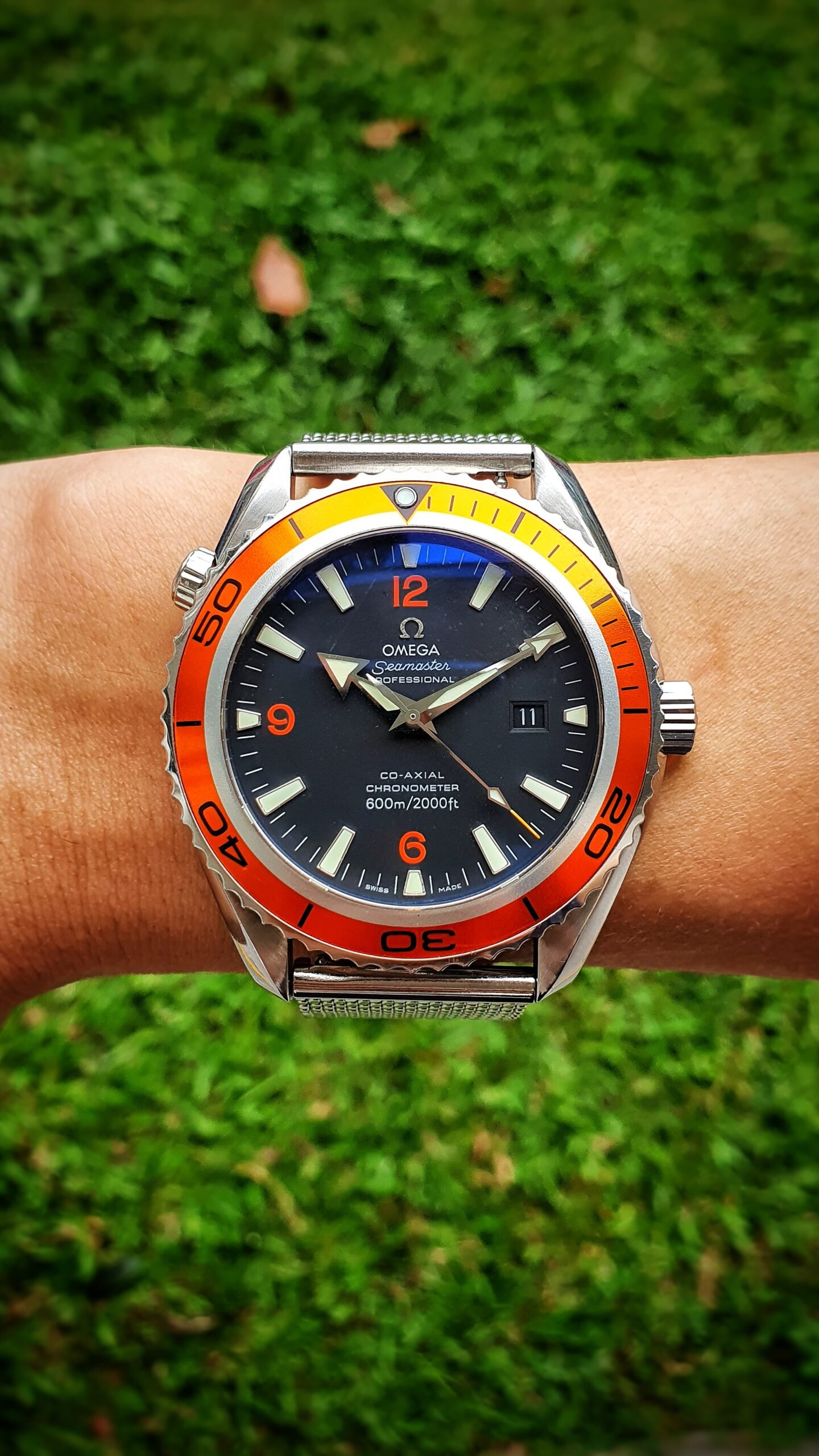 Omega Seamaster Planet Ocean 600m Orange 2908.50.38 Black 45.5mm Steel - Image 1
