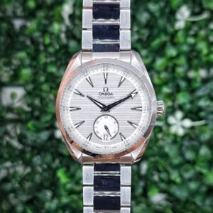 Omega Seamaster Aqua Terra 150m Small Seconds 220.10.41.21.02.002 Silver White 41mm Stainless Steel Full Set - Image 1