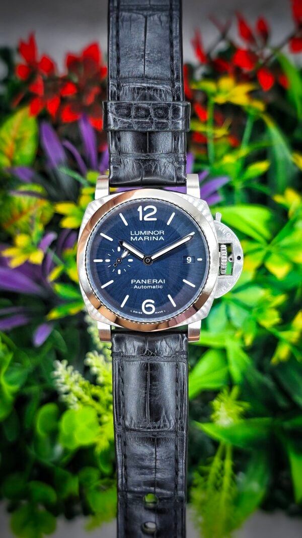 Panerai Quaranta Luminor PAM 1270 PAM01270 Blue 40mm Stainless Steel Full Set