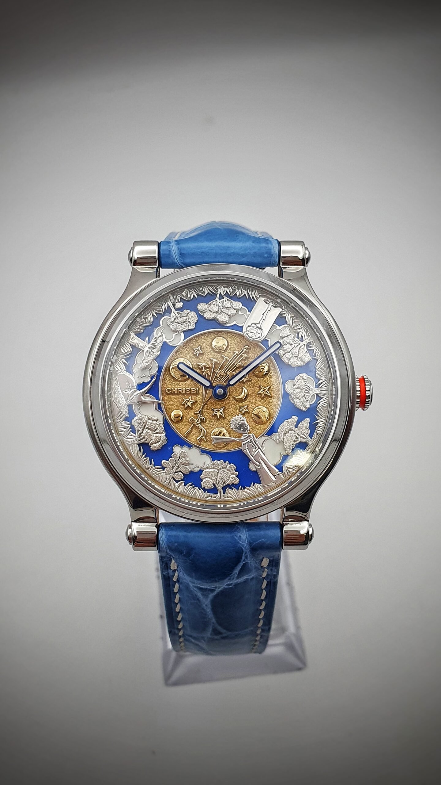Chris Bi Le Petit Prince Blue 44mm Steel Full Set - Image 1