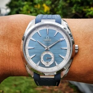 Omega Seamaster Aqua Terra Small Seconds 220.12.41.21.03.005 Blue 41mm Steel Full Set - Image 1