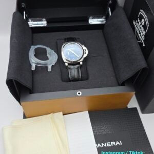 Panerai Quaranta Luminor PAM 1270 PAM01270 Blue 40mm Stainless Steel Full Set - Image 8