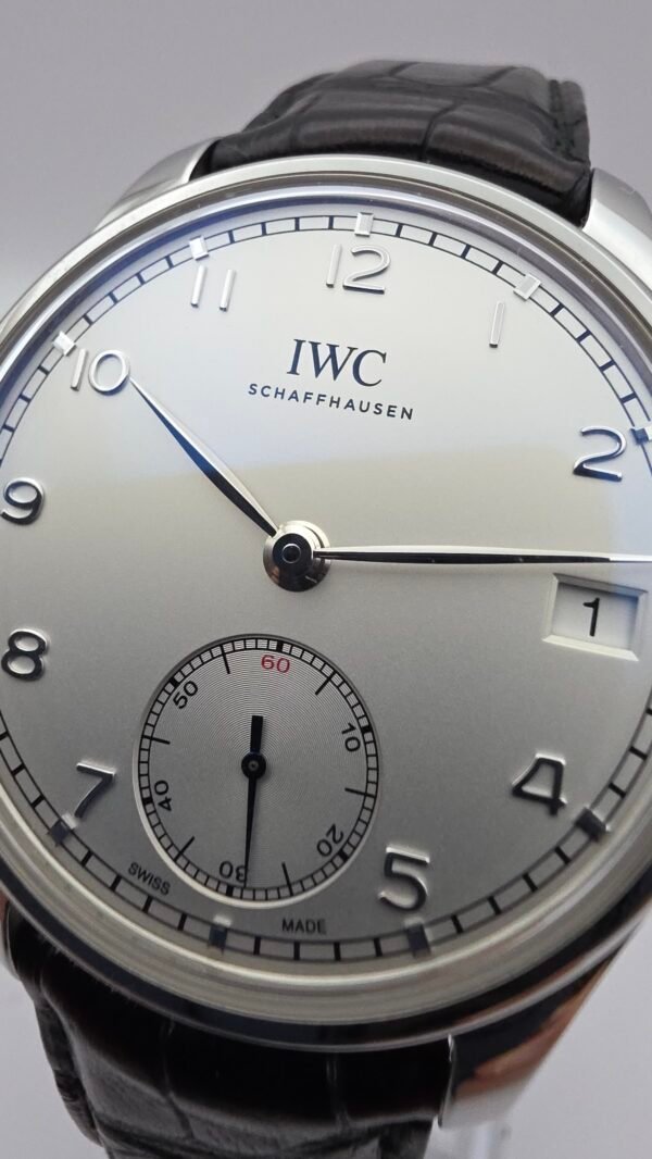 IWC Portugieser Eight Days IW510203 White 43mm Stainless Steel In Warranty