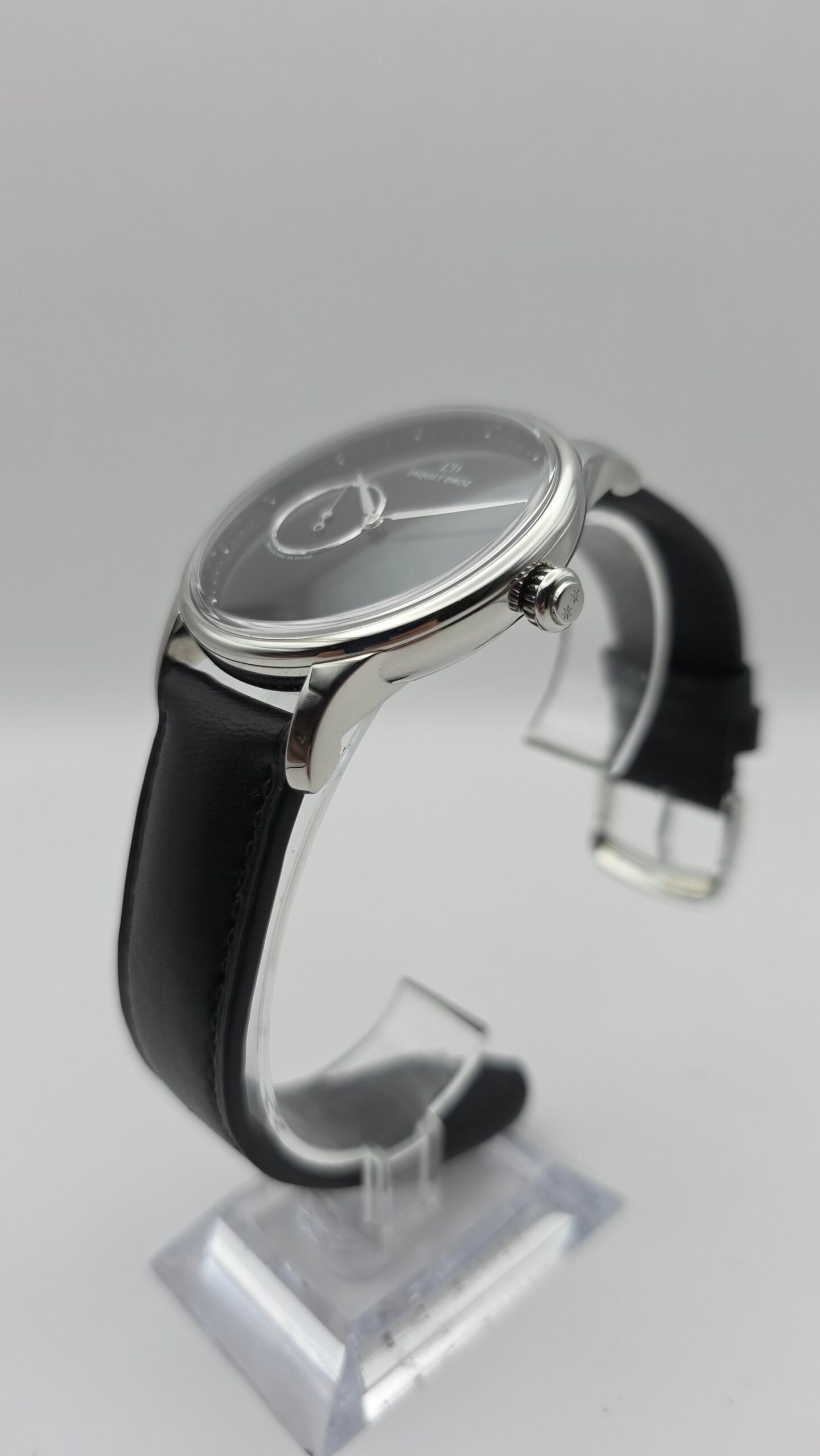 Jaquet Droz Astrale Grande Heure Minute Onyx J017030201 43mm Stainless Steel Black Full Set - Image 2