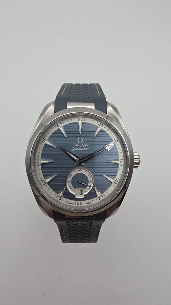 Omega Seamaster Aqua Terra Small Seconds 220.12.41.21.03.005 Blue 41mm Steel Full Set