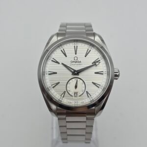 Omega Seamaster Aqua Terra 150m Small Seconds 220.10.41.21.02.002 Silver White 41mm Stainless Steel Full Set - Image 2