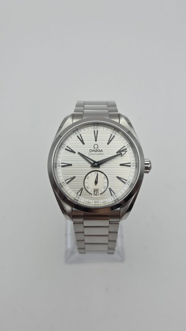 Omega Seamaster Aqua Terra 150m Small Seconds 220.10.41.21.02.002 Silver White 41mm Stainless Steel Full Set
