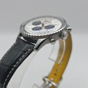 Breitling Navitimer B01 Chronograph AB0138241G1P1 AB0138 Silver 43mm Stainless Steel Full Set - Image 2