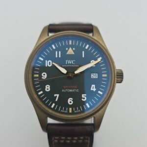 IWC Pilot Spitfire Automatic IW326802 Green 39mm Bronze Full Set - Image 2