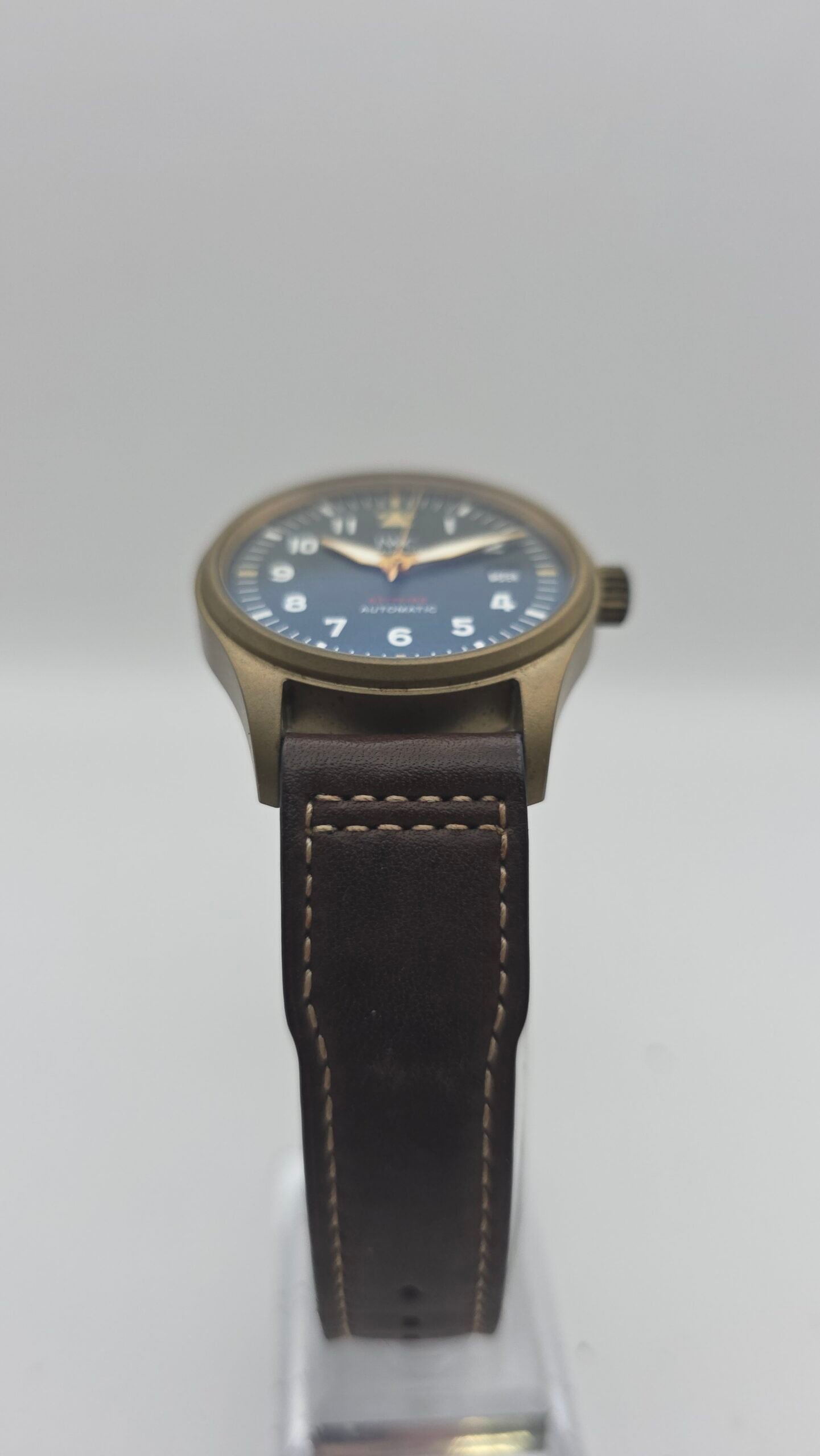 IWC Pilot Spitfire Automatic IW326802 Green 39mm Bronze Full Set - Image 3