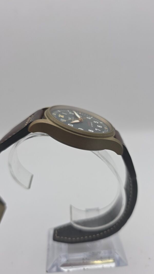 IWC Pilot Spitfire Automatic IW326802 Green 39mm Bronze Full Set