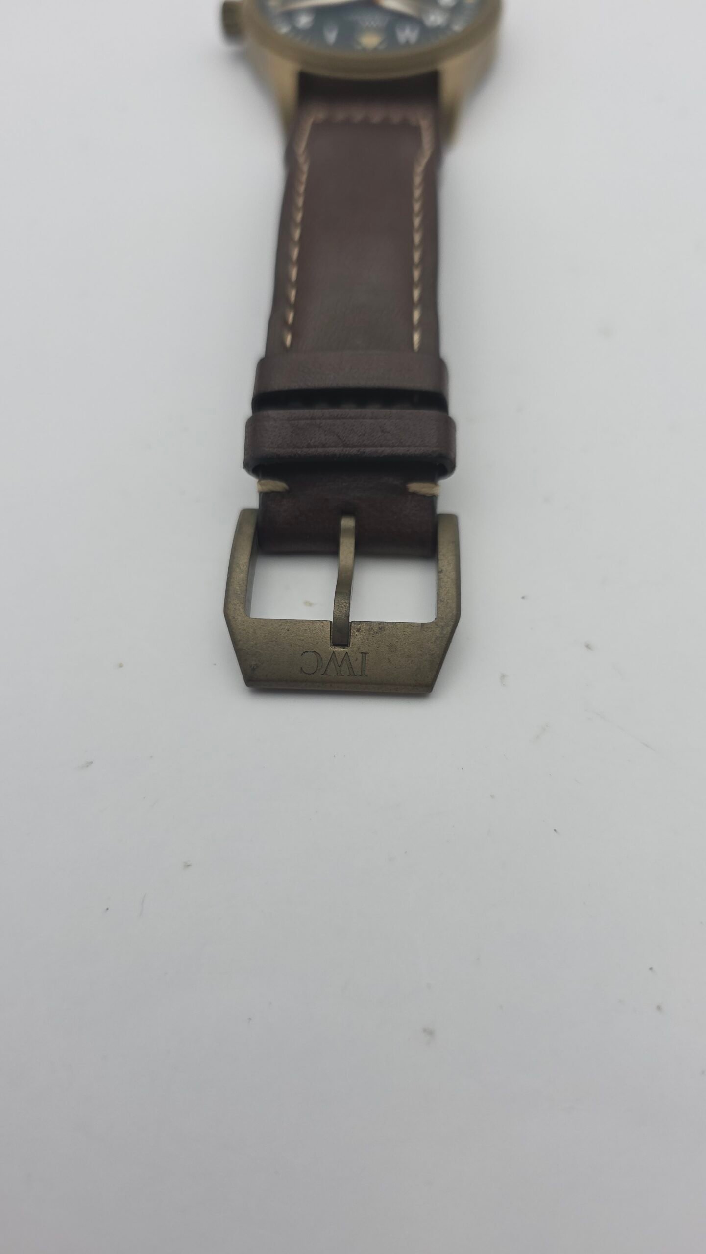 IWC Pilot Spitfire Automatic IW326802 Green 39mm Bronze Full Set - Image 12