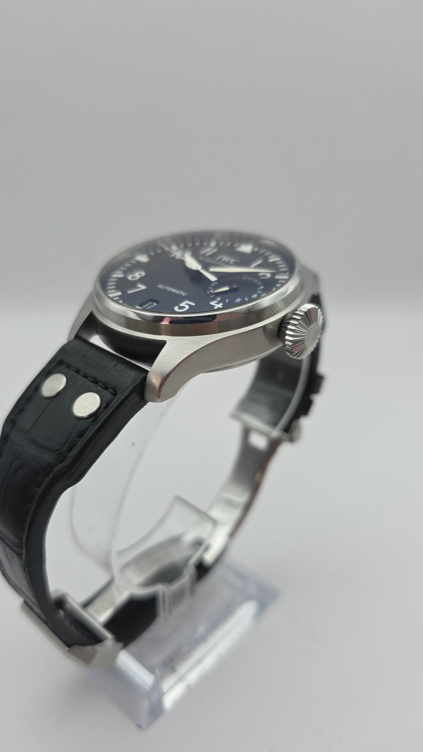 IWC Big Pilot 7 Day Power Reserve IW500401 Black 46mm Stainless Steel Full Set - Image 3
