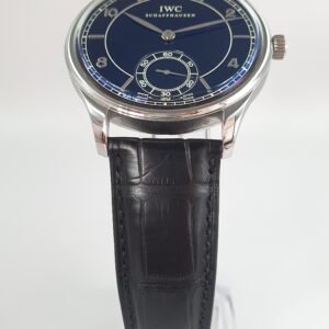 IWC Portugieser Portuguese Hand Wound Vintage IW544501 Black 44mm Stainless Steel Full Set - Image 3
