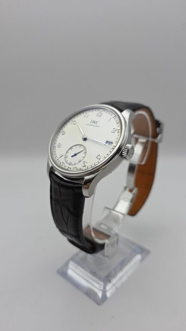 IWC Portugieser Eight Days IW510203 White 43mm Stainless Steel In Warranty
