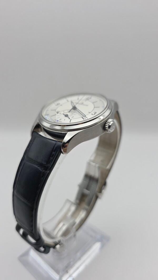 Jaeger LeCoultre JLC Master Geographic Q1428530 White 39mm Stainless Steel Full Set