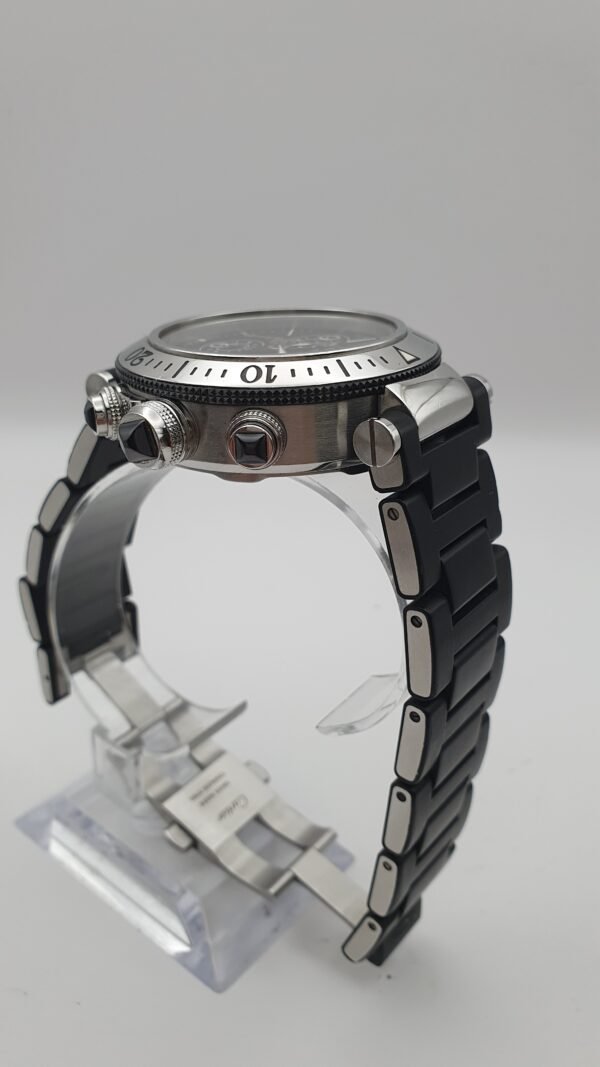 Cartier Pasha Seatimer W31088U2 Black 42mm Stainless Steel Box Papers