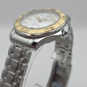 Omega Seamaster Olympics Paris 2024 522.21.42.20.04.001 White 42mm Moonshine Gold Steel Full Set - Image 3