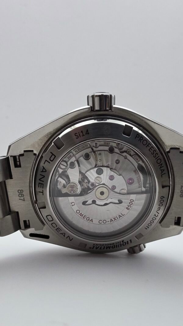 Omega Seamaster Planet Ocean 600m 232.90.46.21.03.001 46mm Titanium Blue Full Set