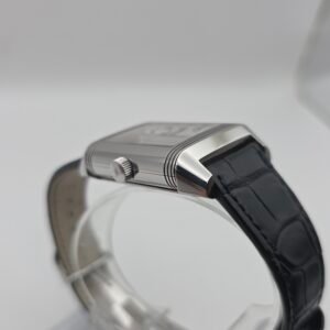 JLC Jaeger LeCoultre Grande Reverso 240.8.72 GMT Monoface Q3038420 White 47mm x 29mm Stainless Steel Full Set - Image 4
