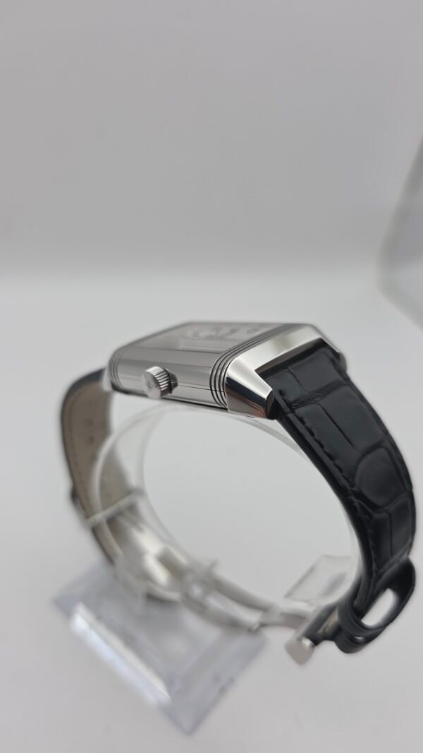JLC Jaeger LeCoultre Grande Reverso 240.8.72 GMT Monoface Q3038420 White 47mm x 29mm Stainless Steel Full Set