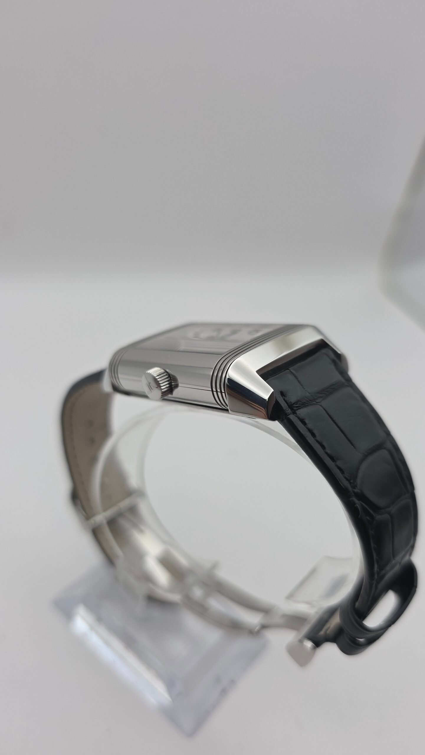 JLC Jaeger LeCoultre Grande Reverso 240.8.72 GMT Monoface Q3038420 White 47mm x 29mm Stainless Steel Full Set - Image 4