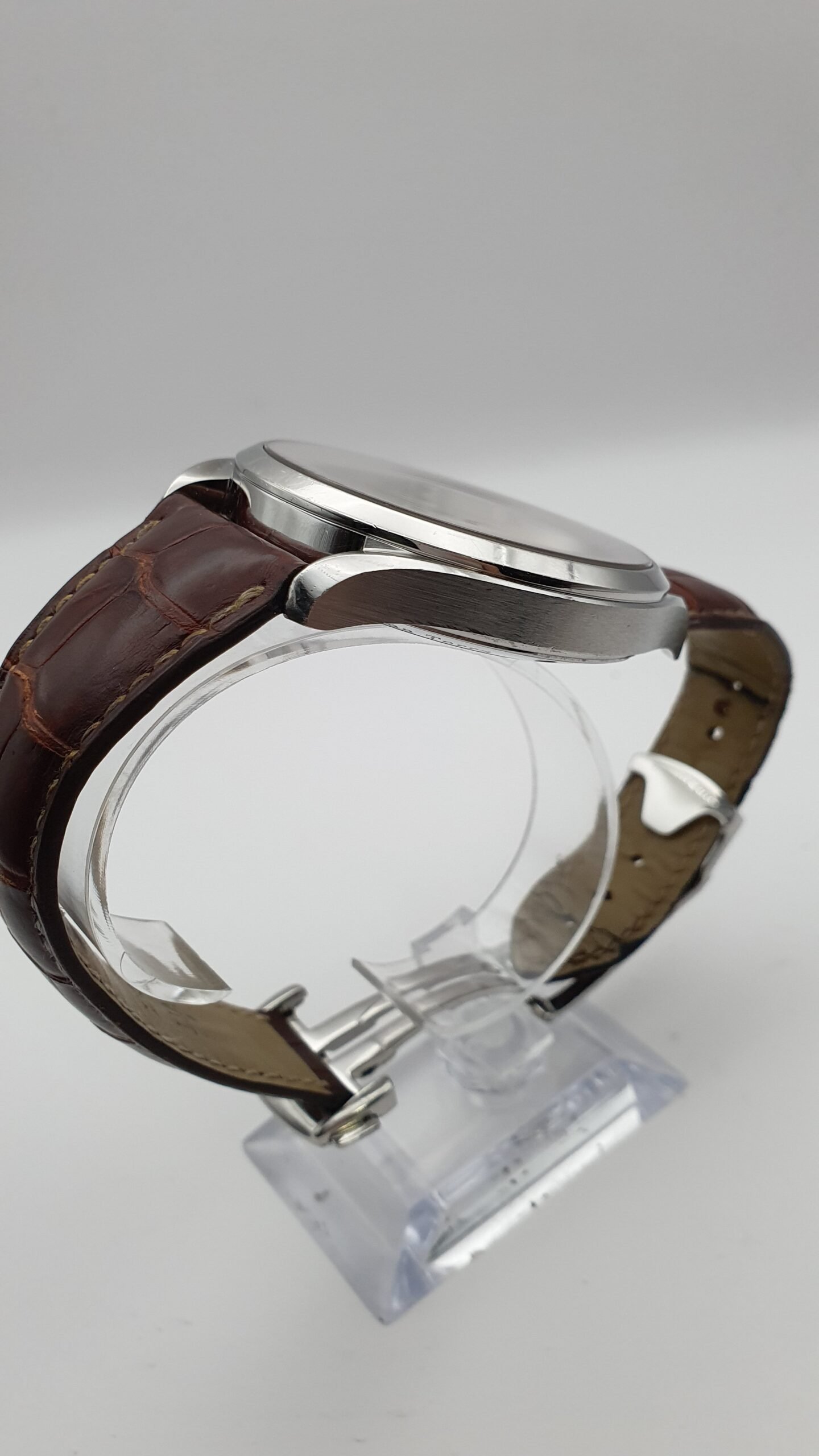 Omega Railmaster XXL 2806.52.37 Black 49mm Stainless Steel Box Papers - Image 4