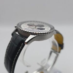 Breitling Navitimer B01 Chronograph AB0138241G1P1 AB0138 Silver 43mm Stainless Steel Full Set - Image 4