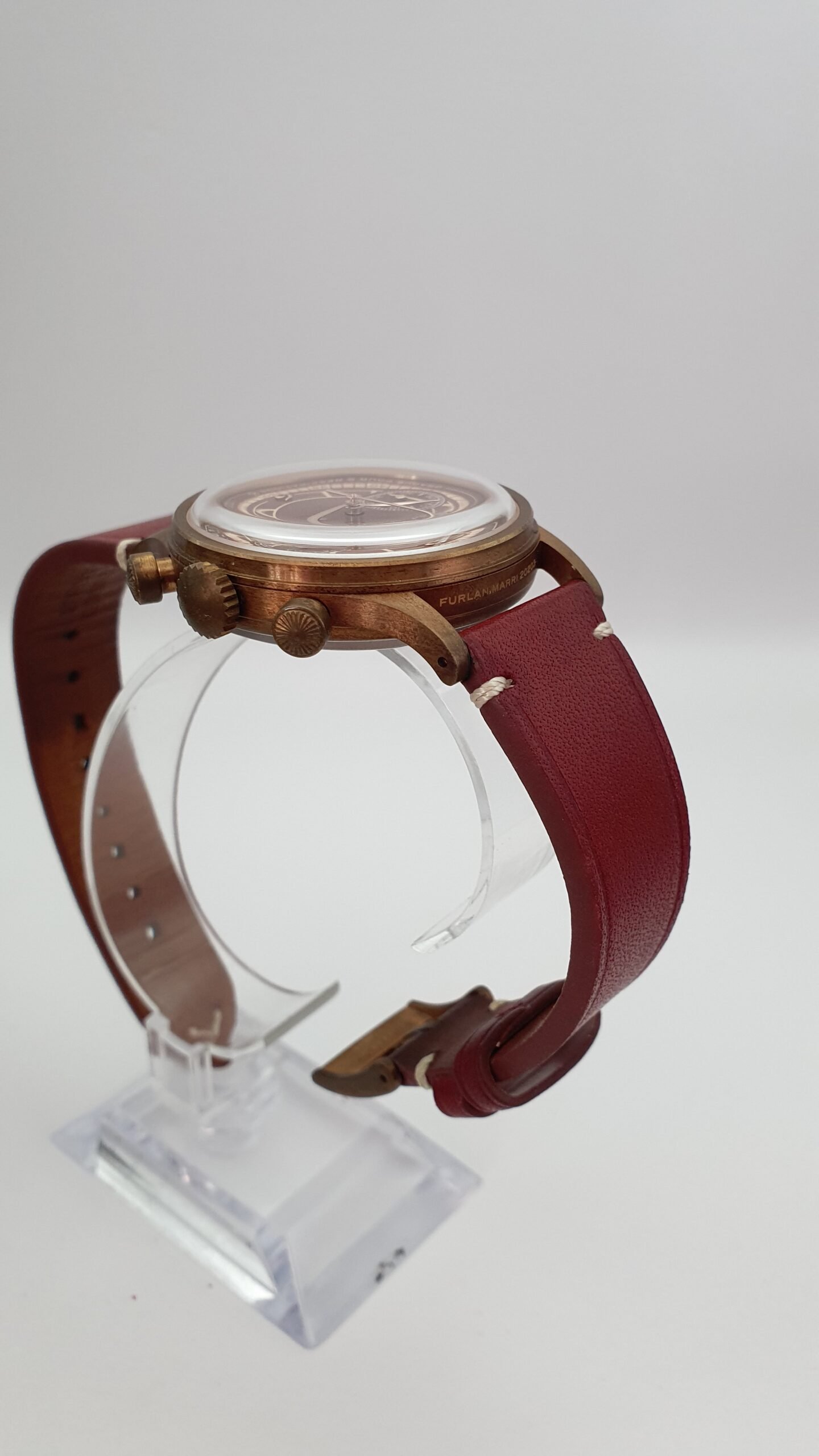 Furlan Marri x WOS 1205-H Bronzo Bronze 38mm Red Complete Set - Image 4