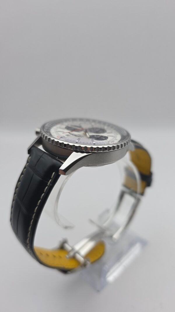 Breitling Navitimer B01 Chronograph AB0138241G1P1 AB0138 Silver 43mm Stainless Steel Full Set