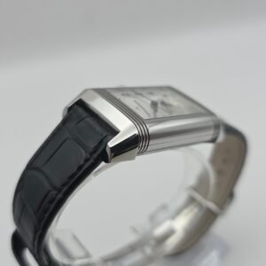 JLC Jaeger LeCoultre Grande Reverso 240.8.72 GMT Monoface Q3038420 White 47mm x 29mm Stainless Steel Full Set - Image 5