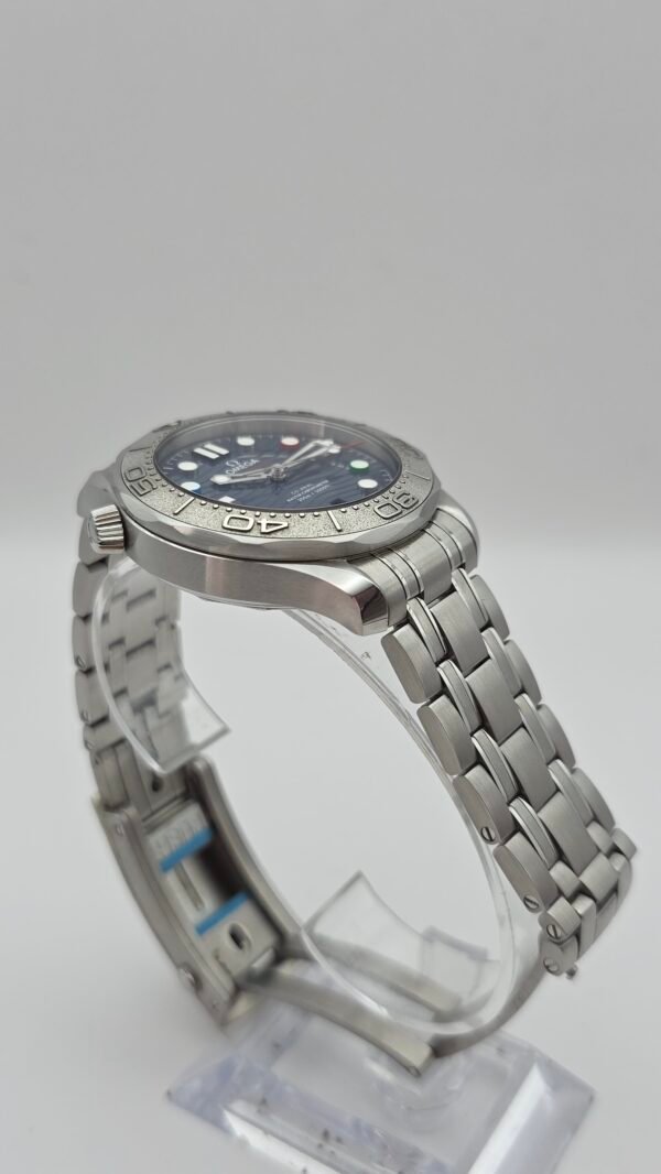 Omega Beijing Olympic Seamaster Diver 300m 522.30.42.20.03.001 Blue 42mm Stainless Steel Full Set