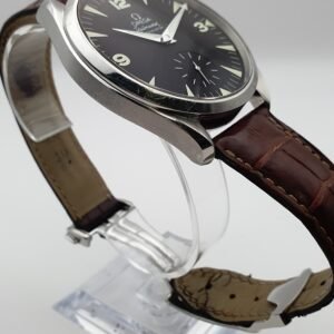 Omega Railmaster XXL 2806.52.37 Black 49mm Stainless Steel Box Papers - Image 5