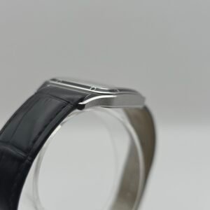 Cartier Santos Dumont Large WSSA0046 Black Lacquer 44mm by 31mm Stainless Steel Complete Set Box Papers - Image 4