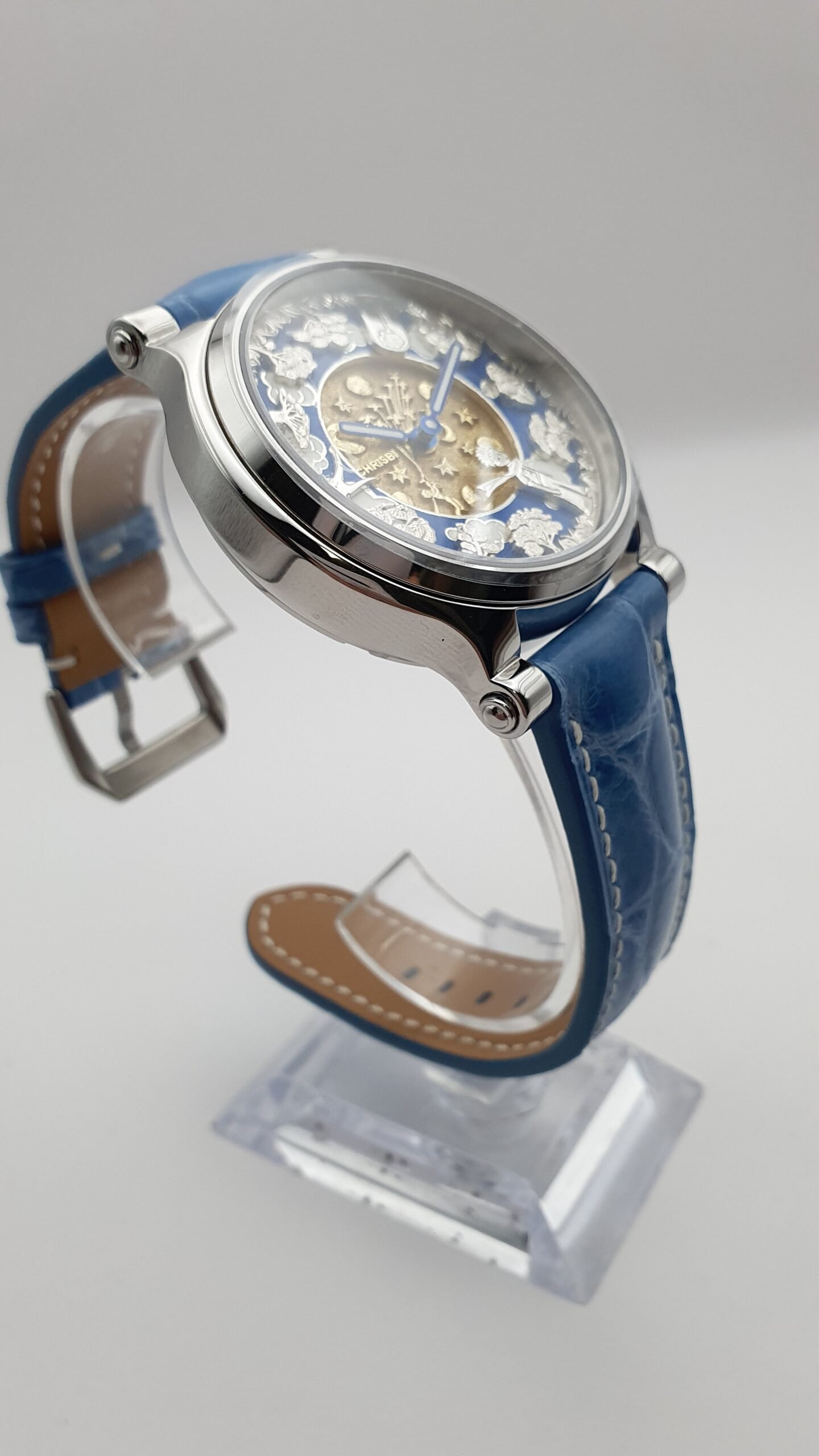 Chris Bi Le Petit Prince Blue 44mm Steel Full Set - Image 5