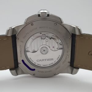 Cartier Calibre de Cartier W7100050 Chocolate Brown 42mm Pink Gold Full Set - Image 6