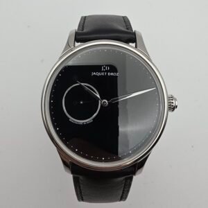 Jaquet Droz Astrale Grande Heure Minute Onyx J017030201 43mm Stainless Steel Black Full Set - Image 6
