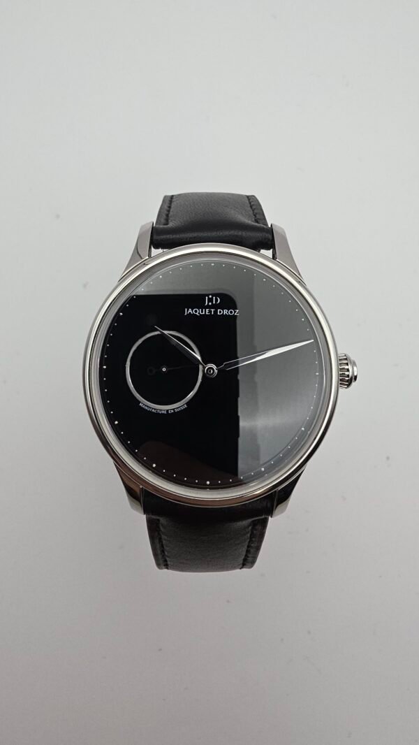Jaquet Droz Astrale Grande Heure Minute Onyx J017030201 43mm Stainless Steel Black Full Set