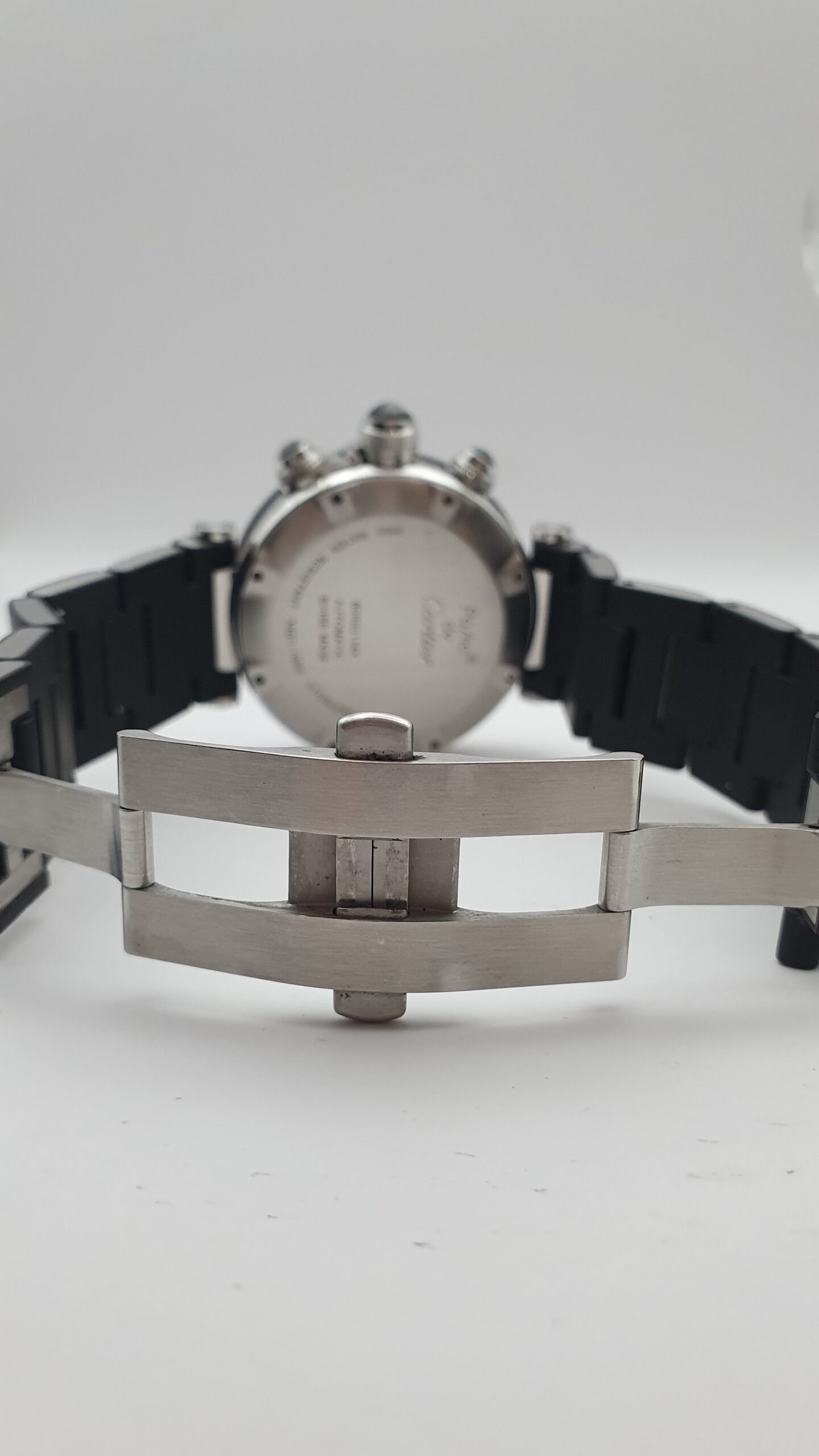 Cartier Pasha Seatimer W31088U2 Black 42mm Stainless Steel Box Papers - Image 6