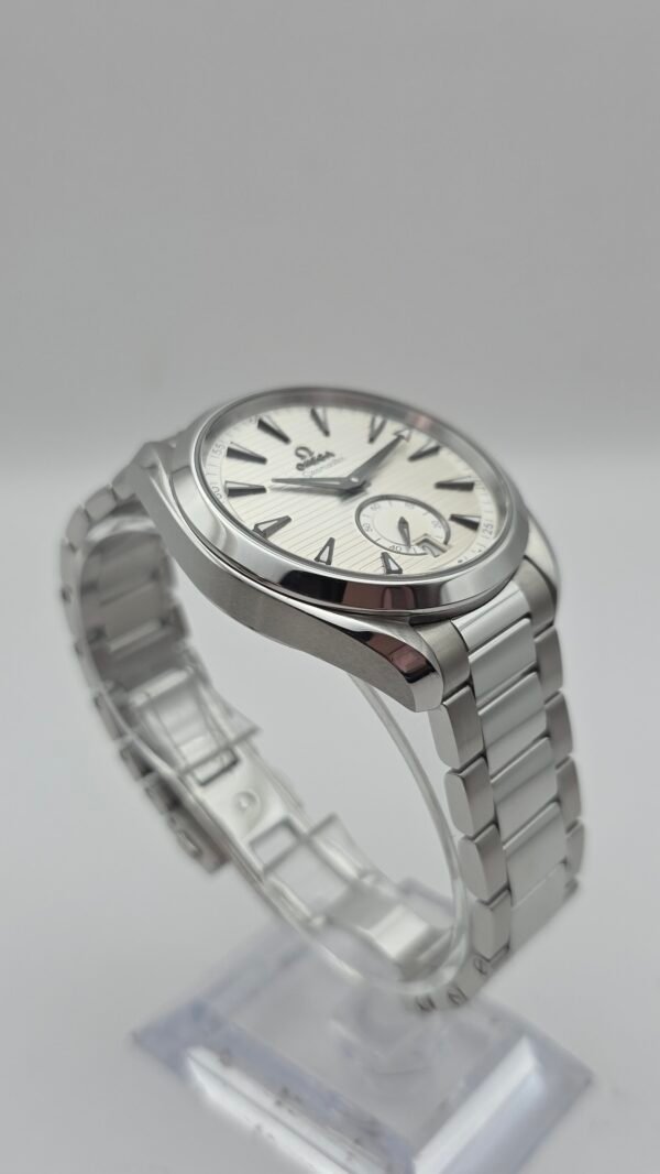 Omega Seamaster Aqua Terra 150m Small Seconds 220.10.41.21.02.002 Silver White 41mm Stainless Steel Full Set