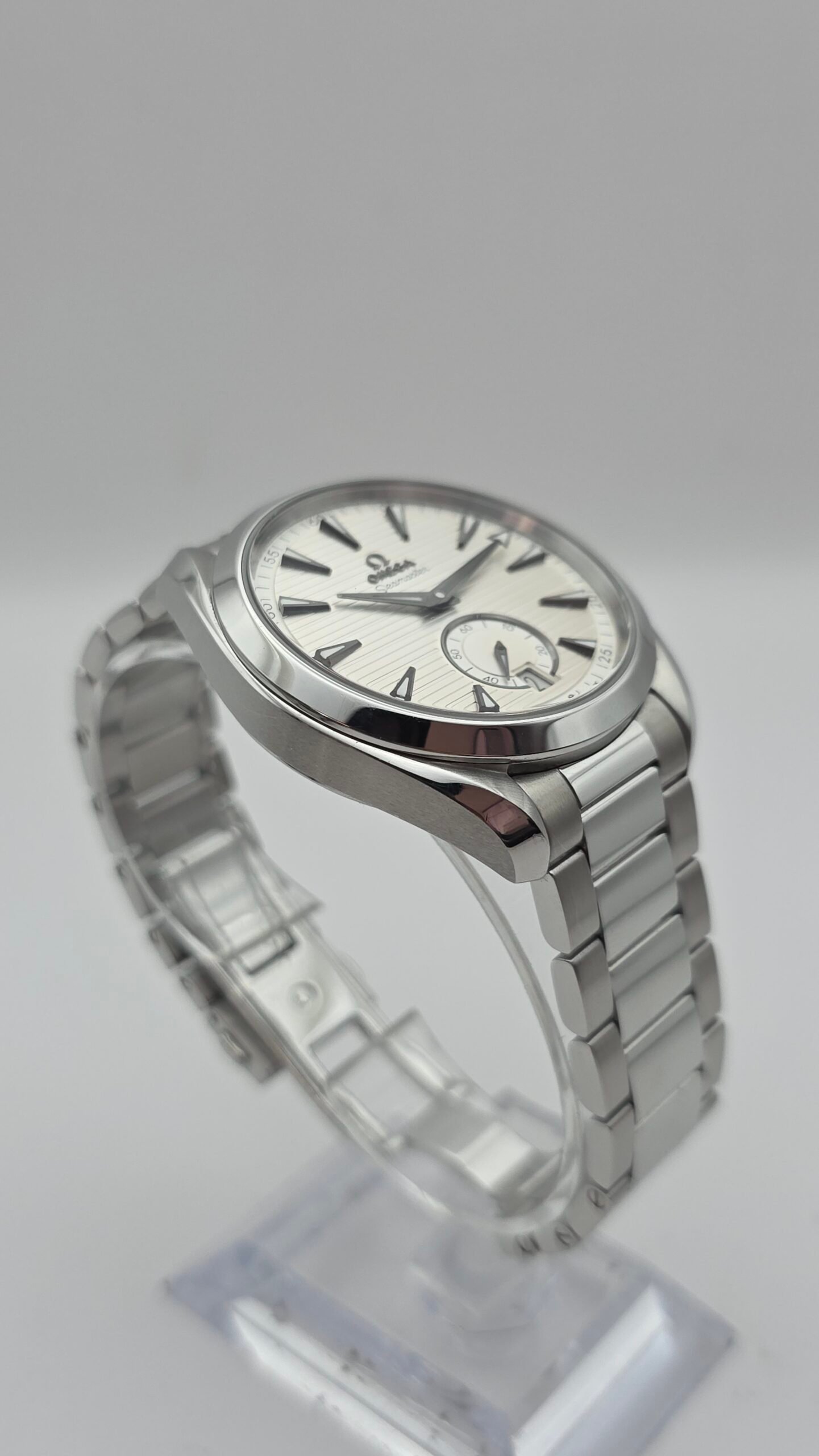 Omega Seamaster Aqua Terra 150m Small Seconds 220.10.41.21.02.002 Silver White 41mm Stainless Steel Full Set - Image 6