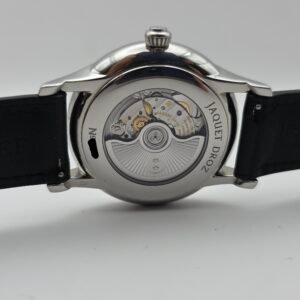 Jaquet Droz Astrale Grande Heure Minute Onyx J017030201 43mm Stainless Steel Black Full Set - Image 7