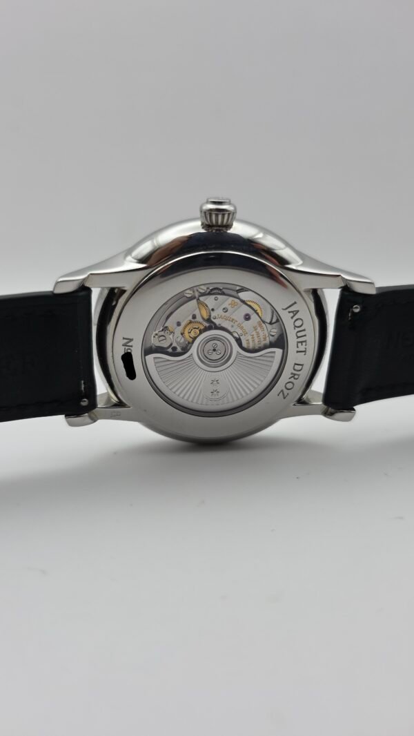 Jaquet Droz Astrale Grande Heure Minute Onyx J017030201 43mm Stainless Steel Black Full Set