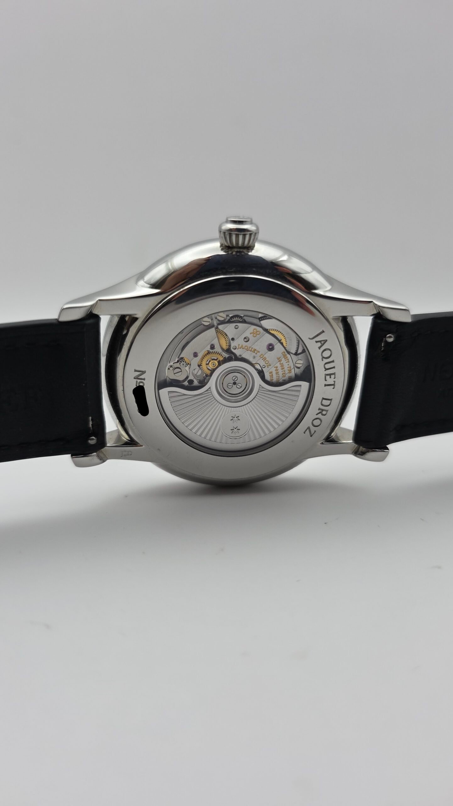 Jaquet Droz Astrale Grande Heure Minute Onyx J017030201 43mm Stainless Steel Black Full Set - Image 7